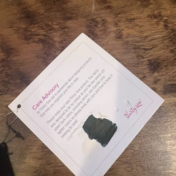 Thirty-One gray Canvas Wallet - Picture 4 of 8